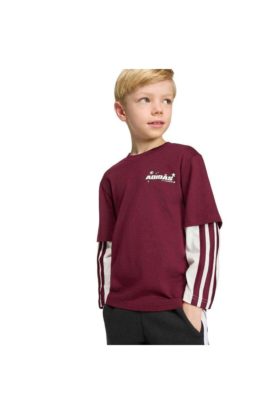adidas Çocuk Sweatshirt LK DY TS T KG6133