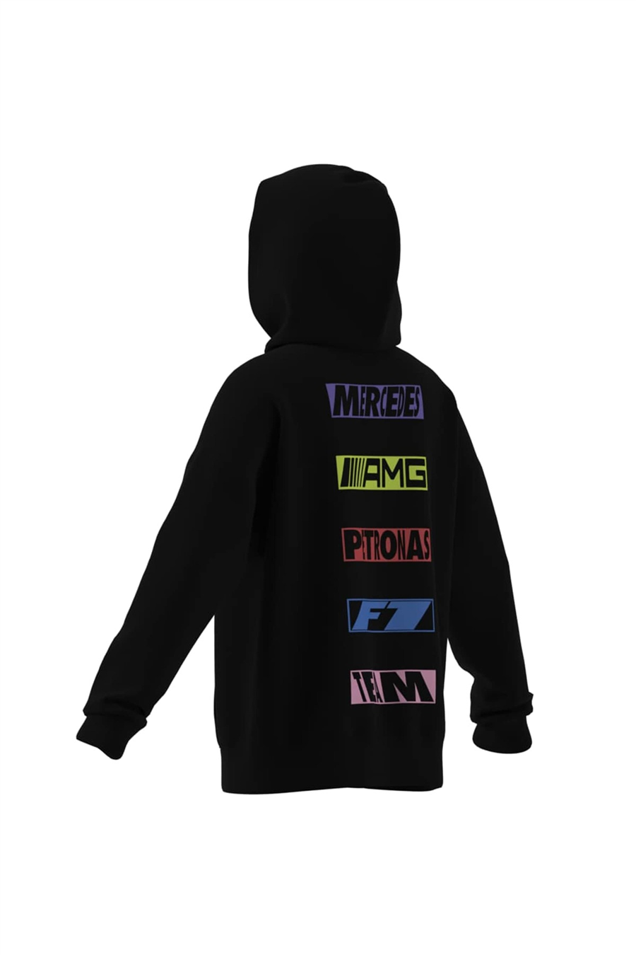 adidas Çocuk Sweatshirt MERCEDES - AMG PETRONAS FORMULA 1 TEAM LIGHTS ON Hoodie KR9687
