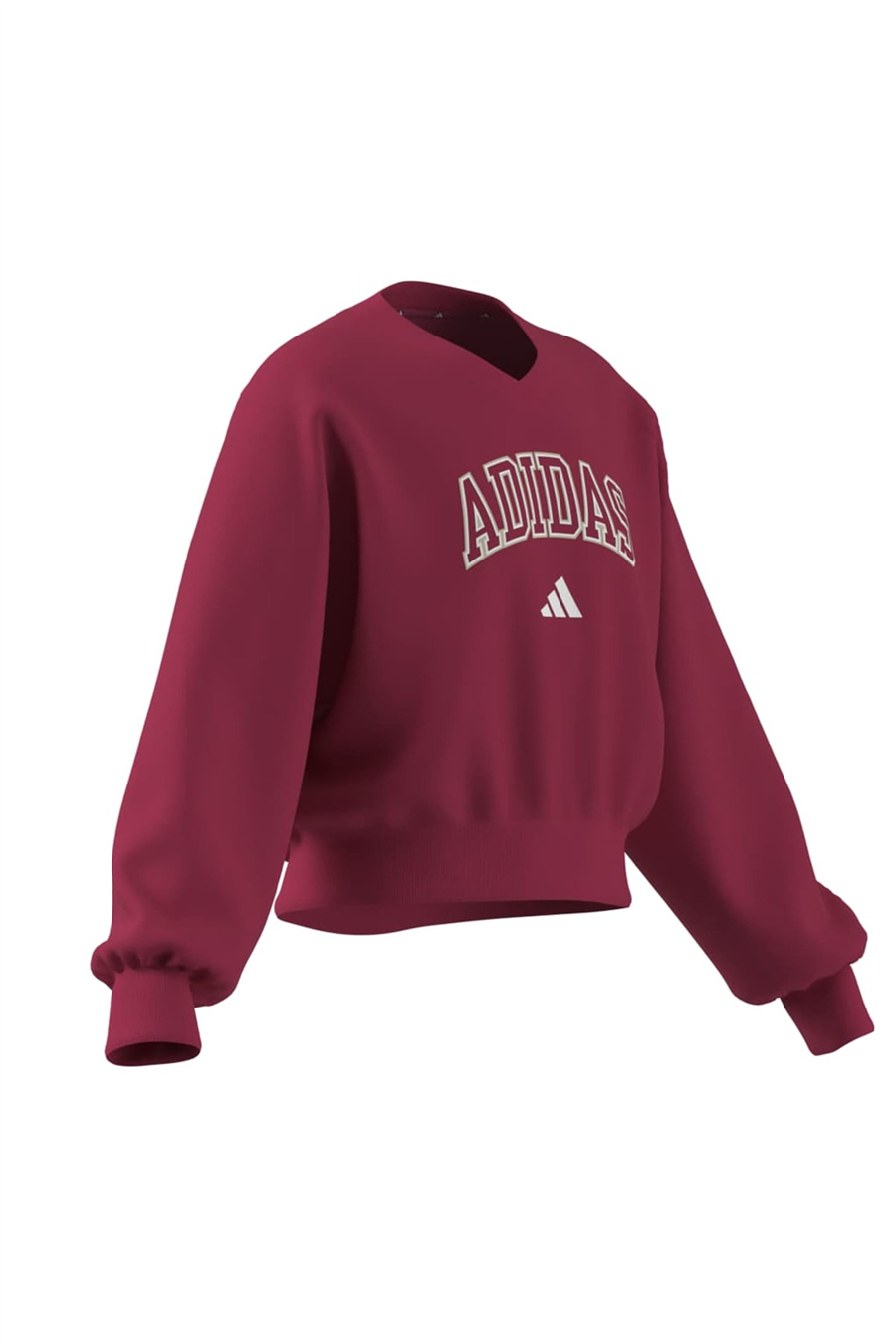 adidas Çocuk Sweatshirt Seasonals Collegiate Typography V-neck Junior Girls Sweatshirt KS5135