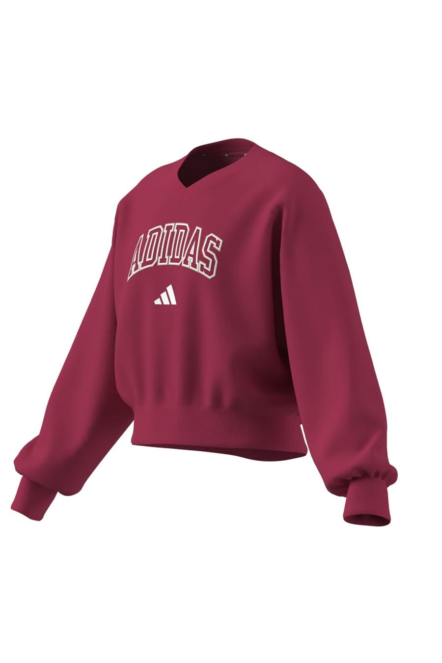 adidas Çocuk Sweatshirt Seasonals Collegiate Typography V-neck Junior Girls Sweatshirt KS5135