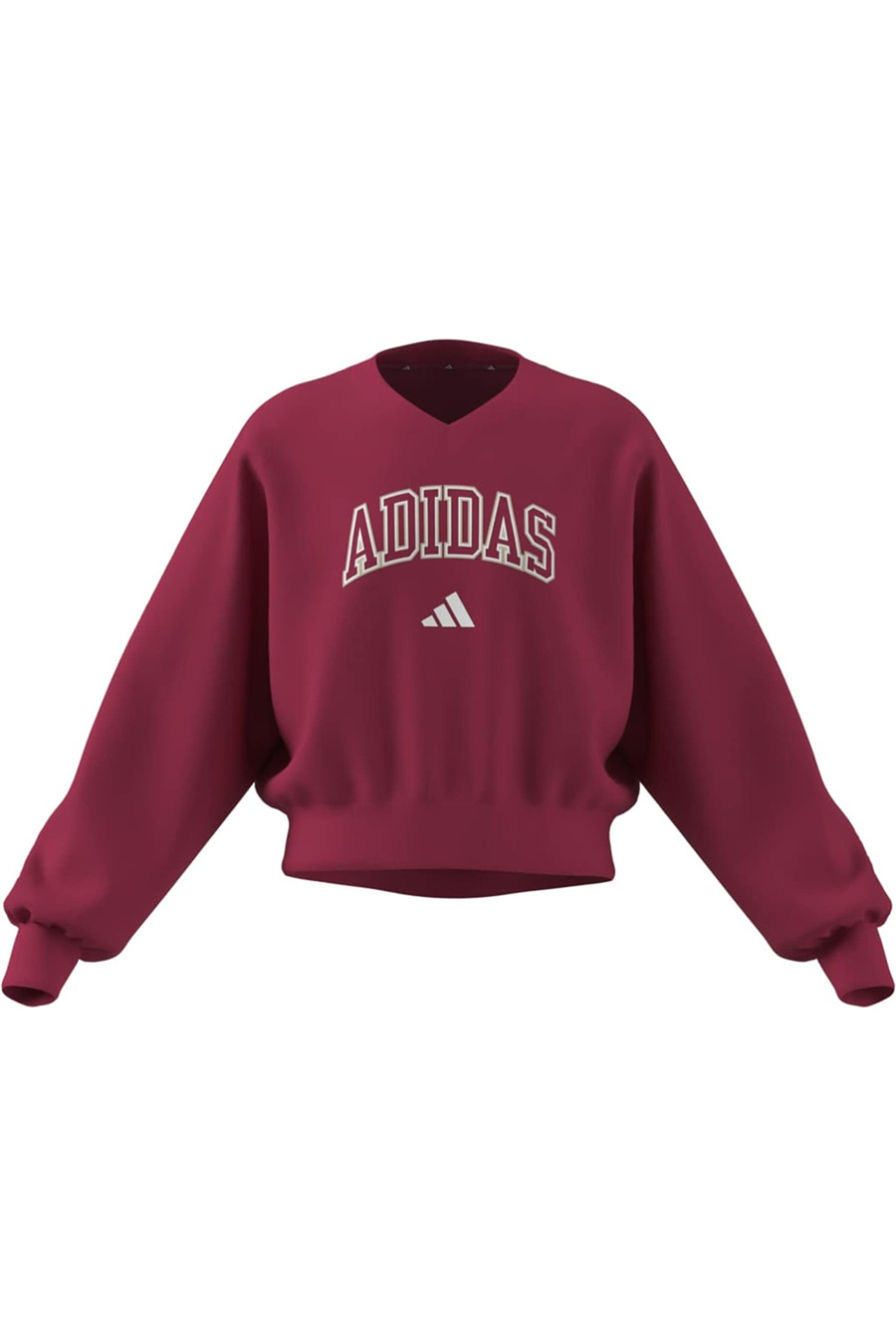adidas Çocuk Sweatshirt Seasonals Collegiate Typography V-neck Junior Girls Sweatshirt KS5135