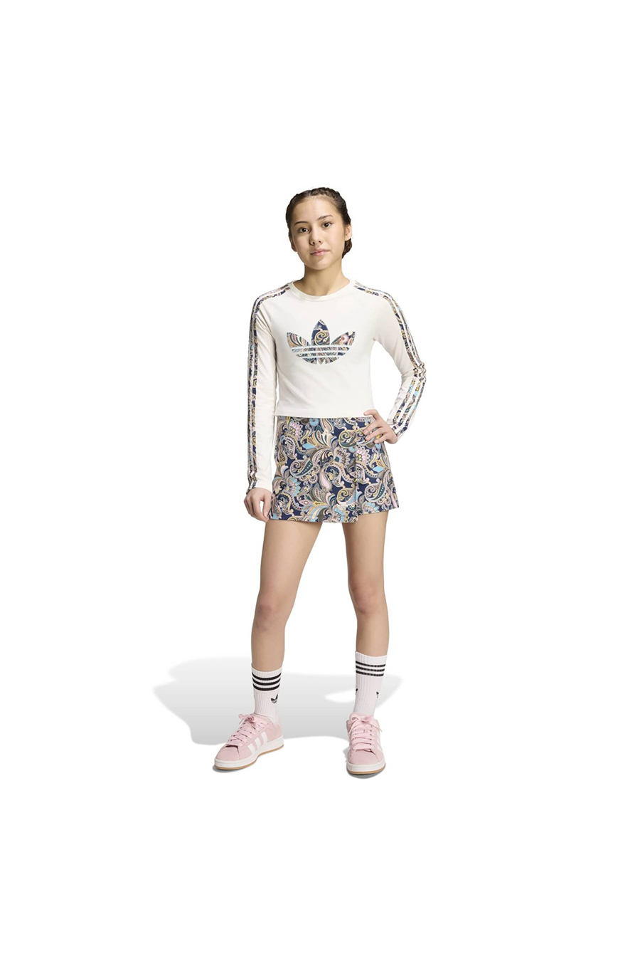 adidas Çocuk T-shirt 3 STRIPES TOP KR9189
