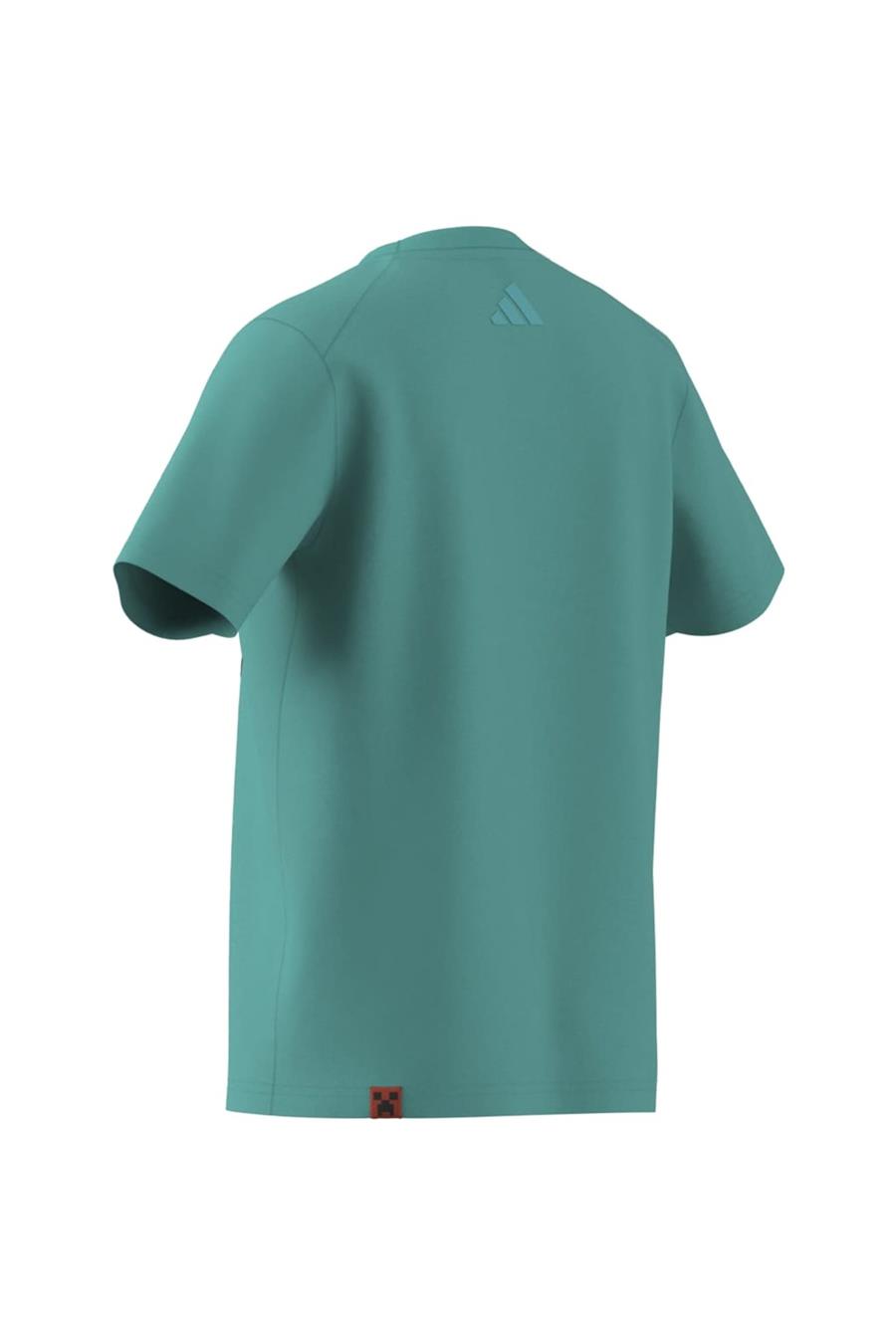 adidas  Çocuk Turkuaz  T-shirt K MC MT TEE JZ3588