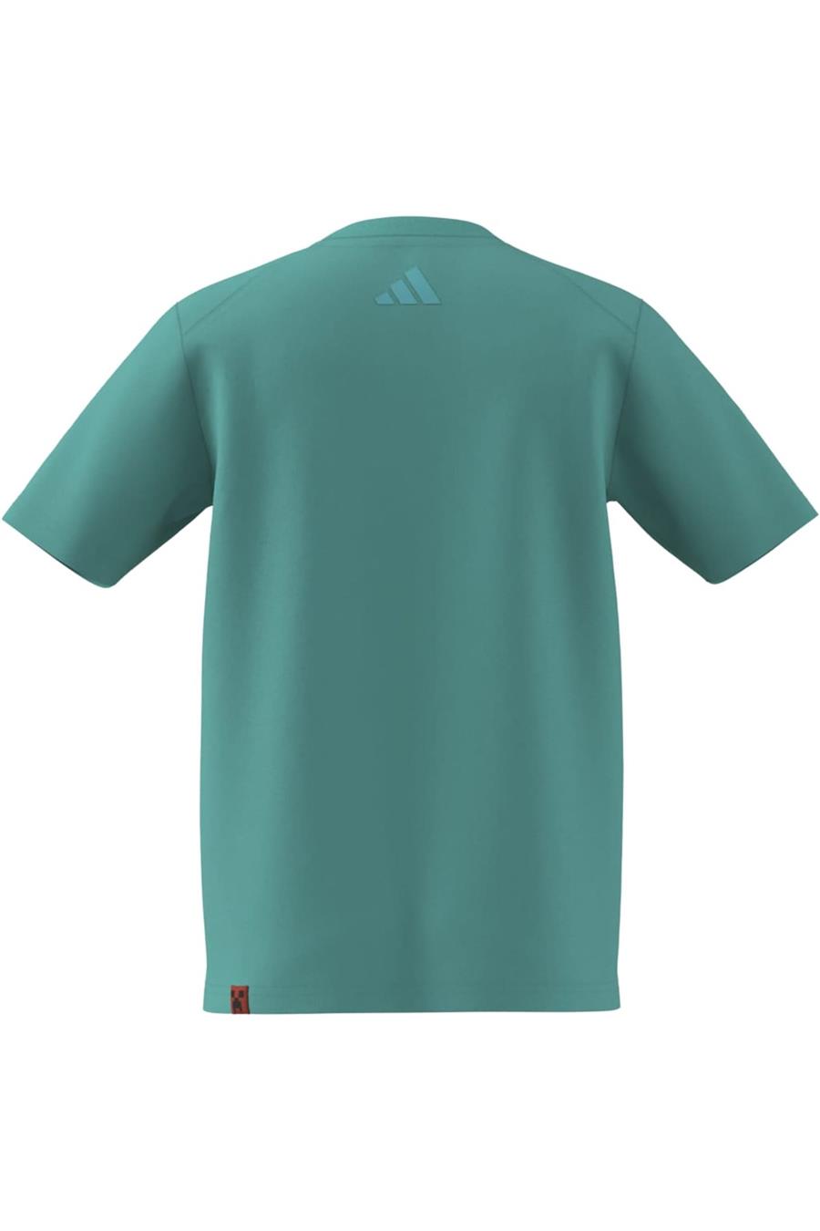 adidas  Çocuk Turkuaz  T-shirt K MC MT TEE JZ3588