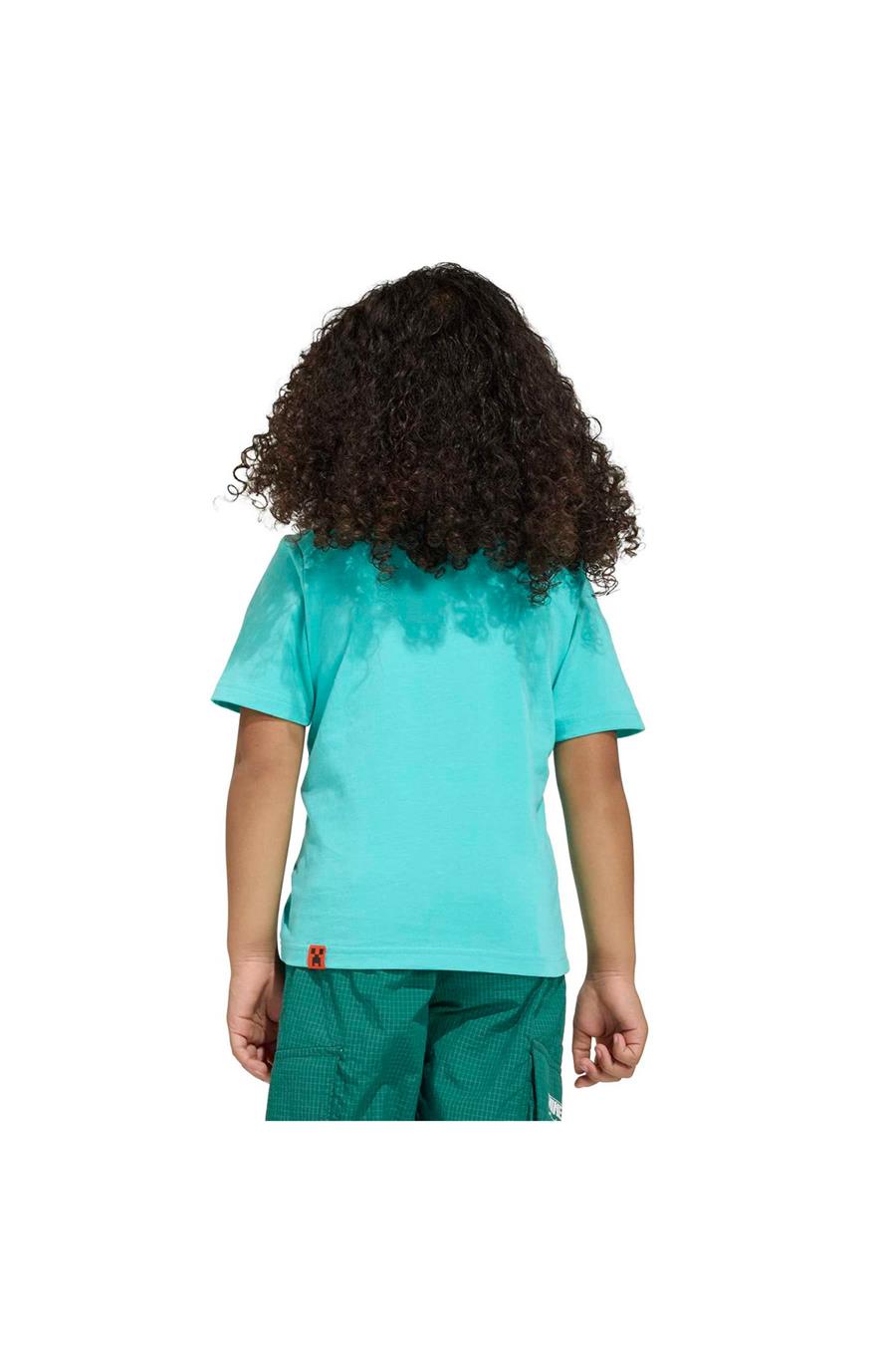 adidas  Çocuk Turkuaz  T-shirt K MC MT TEE JZ3588