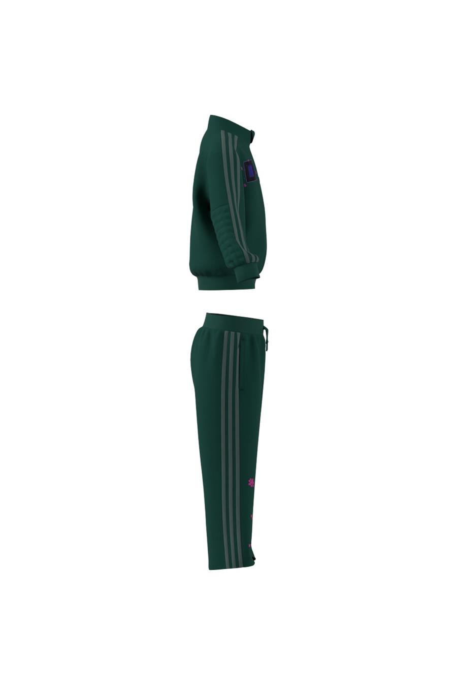 adidas Çocuk  Yeşil  Eşofman LO CREW SET KC8378