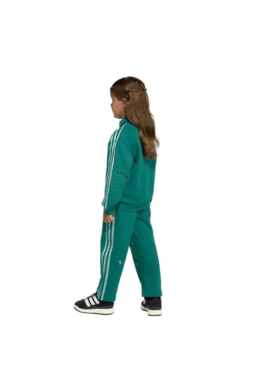 adidas Çocuk  Yeşil  Eşofman LO CREW SET KC8378