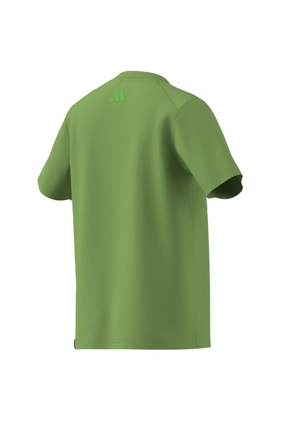 adidas  Çocuk Yeşil  T-shirt K MC MT TEE JZ3587