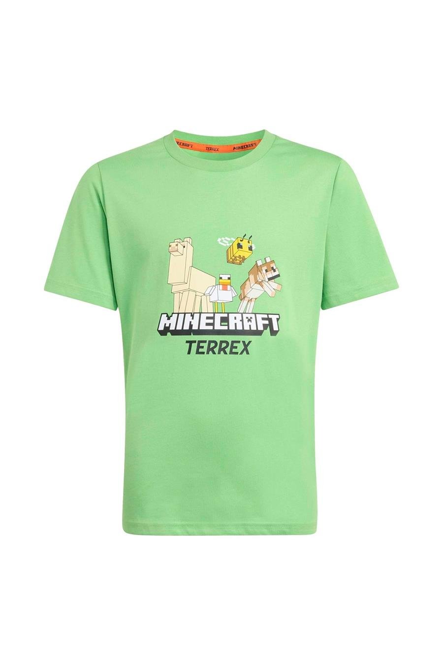 adidas  Çocuk Yeşil  T-shirt K MC MT TEE JZ3587