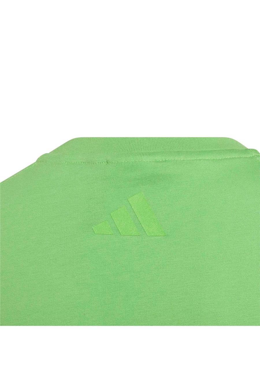 adidas  Çocuk Yeşil  T-shirt K MC MT TEE JZ3587