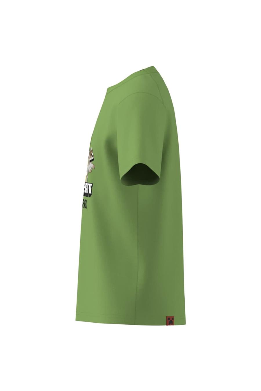 adidas  Çocuk Yeşil  T-shirt K MC MT TEE JZ3587