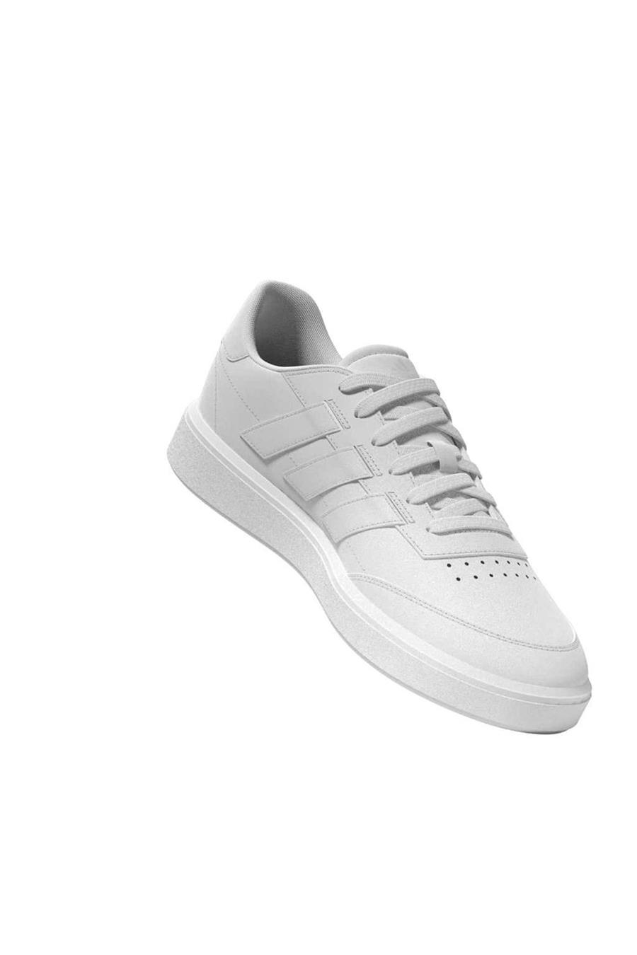 adidas COURTBLOCK Beyaz Erkek   Yürüyüş Ayakkabısı IF4031