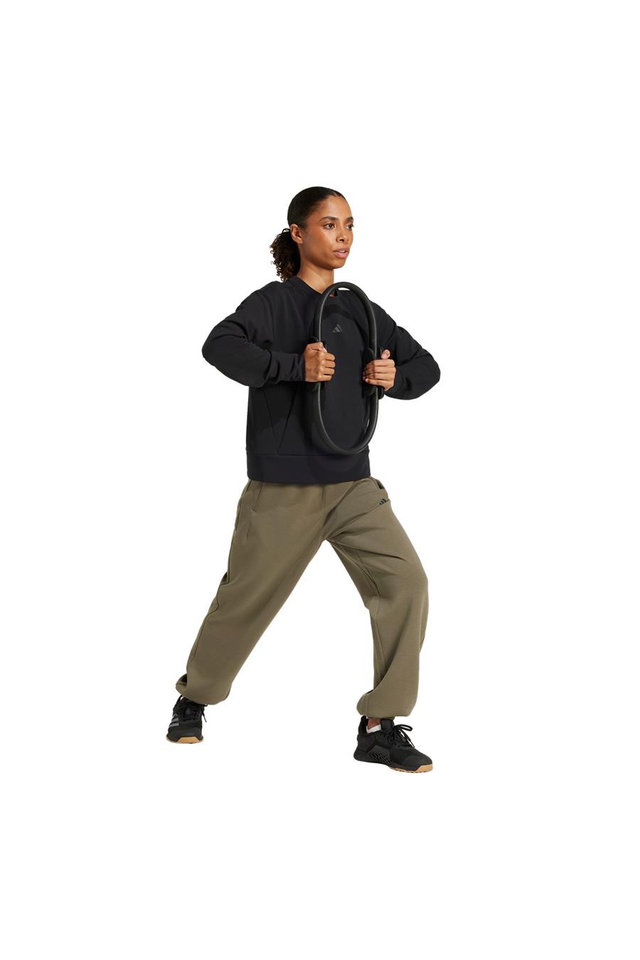 adidas D4T KNIT PANT Kadın  Yeşil  Eşofman Altı JP2645