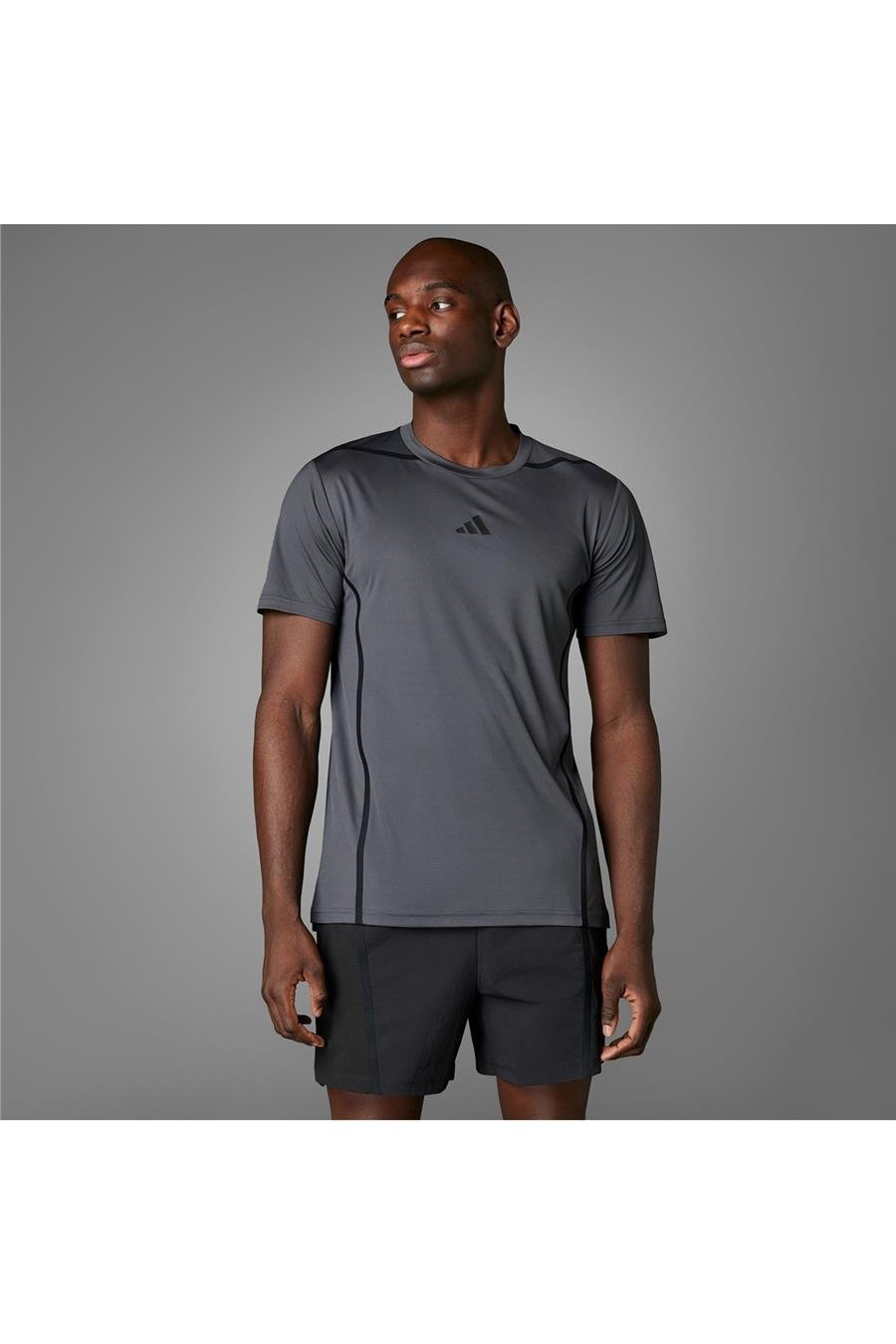 adidas D4T PS TEE Siyah Erkek   T-Shirt IN5618