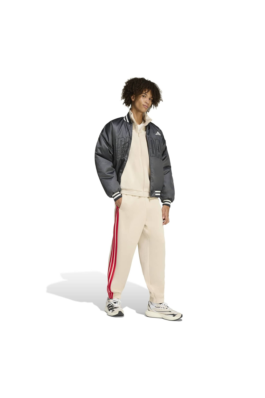 adidas Erkek  Bej  Ceket M STADIUM TT KC0420