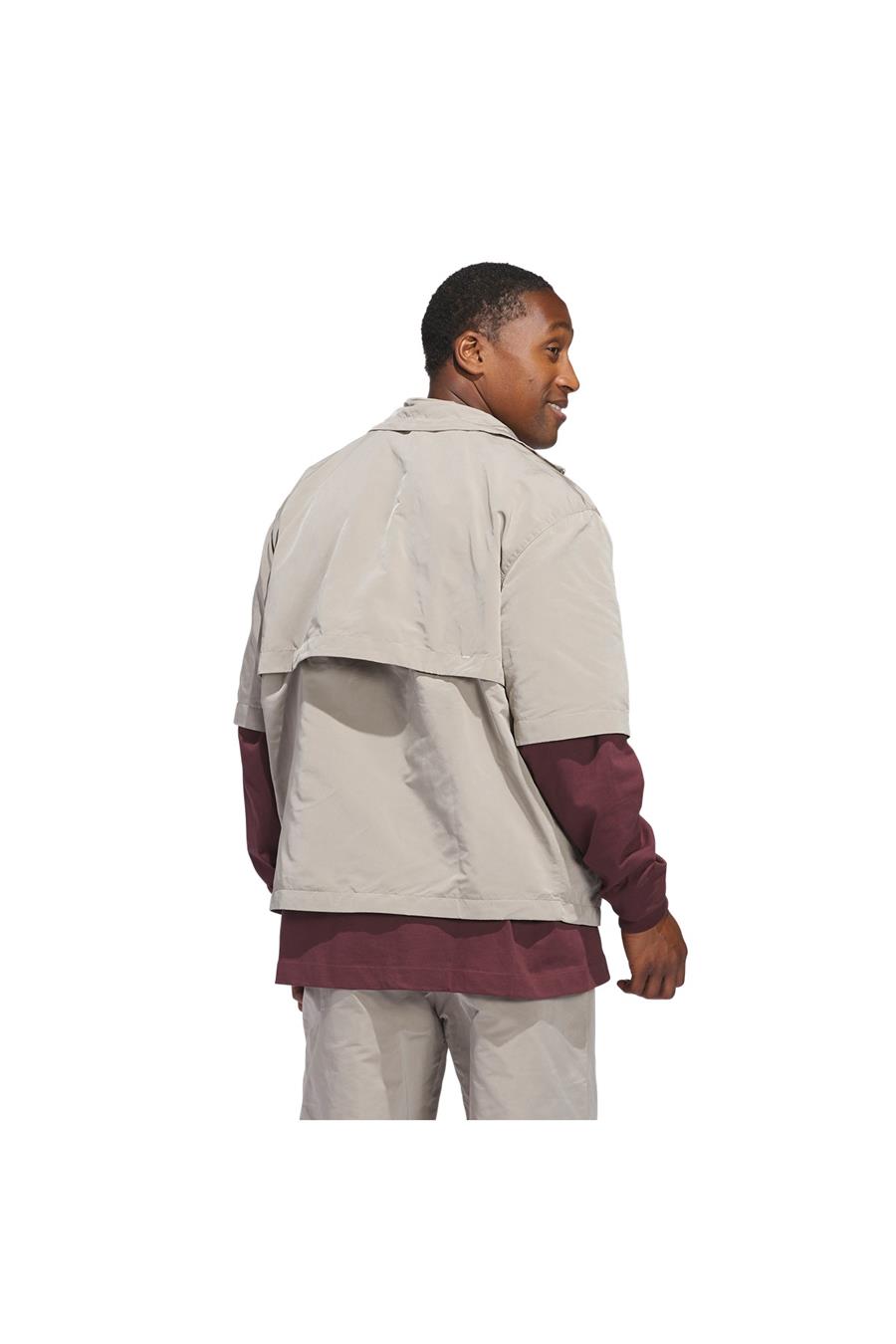 adidas Erkek  Bej  T-shirt ADI BB FZ SS JC7837