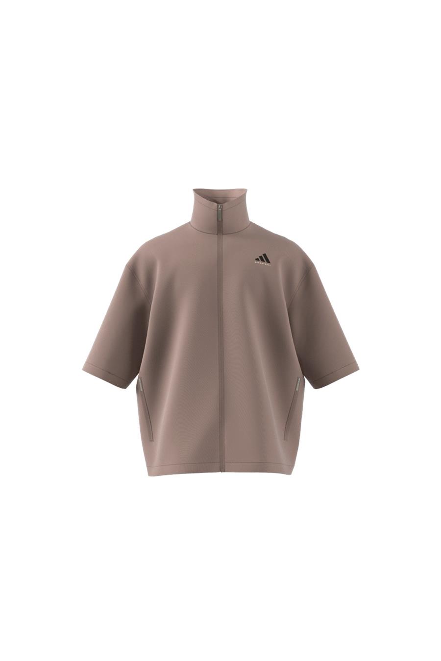 adidas Erkek  Bej  T-shirt ADI BB FZ SS JC7837