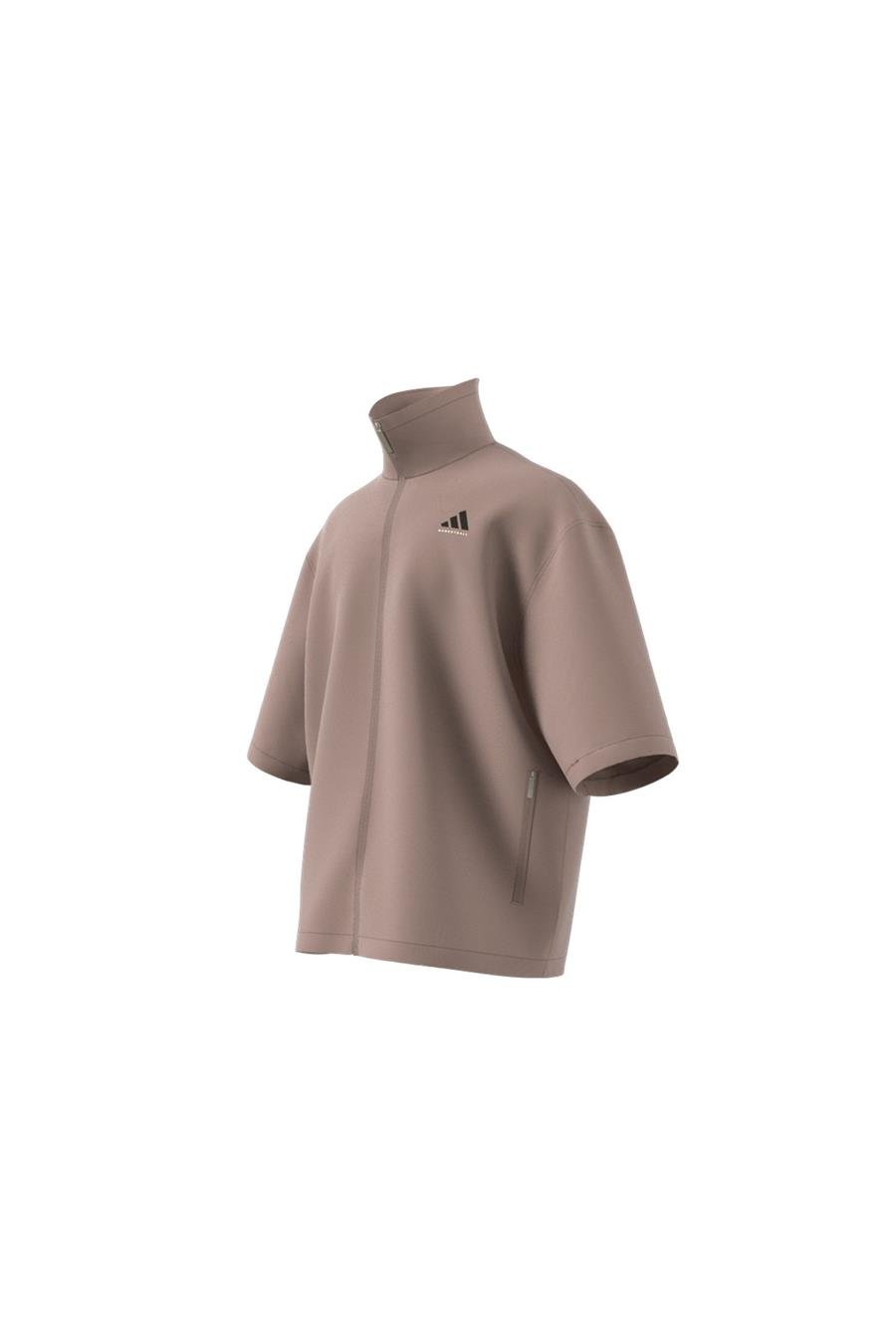 adidas Erkek  Bej  T-shirt ADI BB FZ SS JC7837