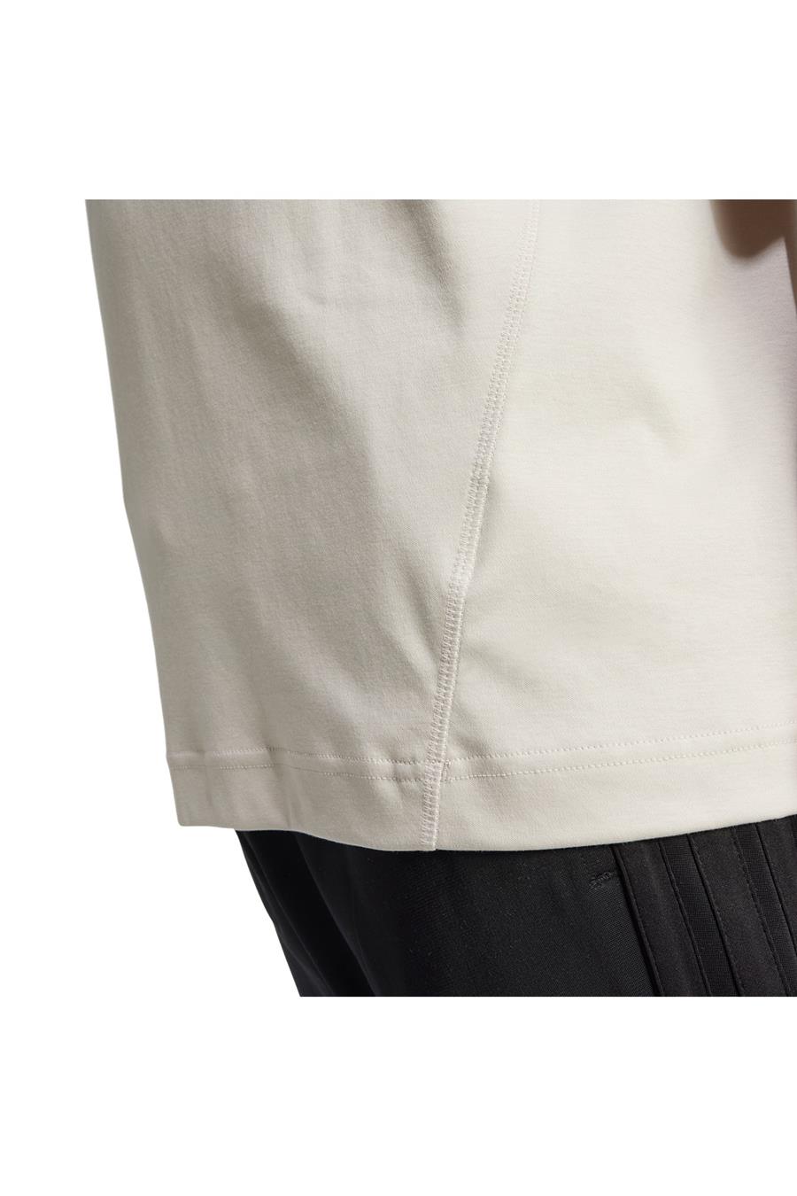 adidas Erkek  Bej  T-shirt M CE TEE UPF JF3259