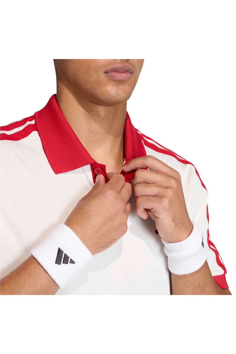 adidas Erkek  Beyaz  Polo T-shirt CLASSICS POLO KE6718