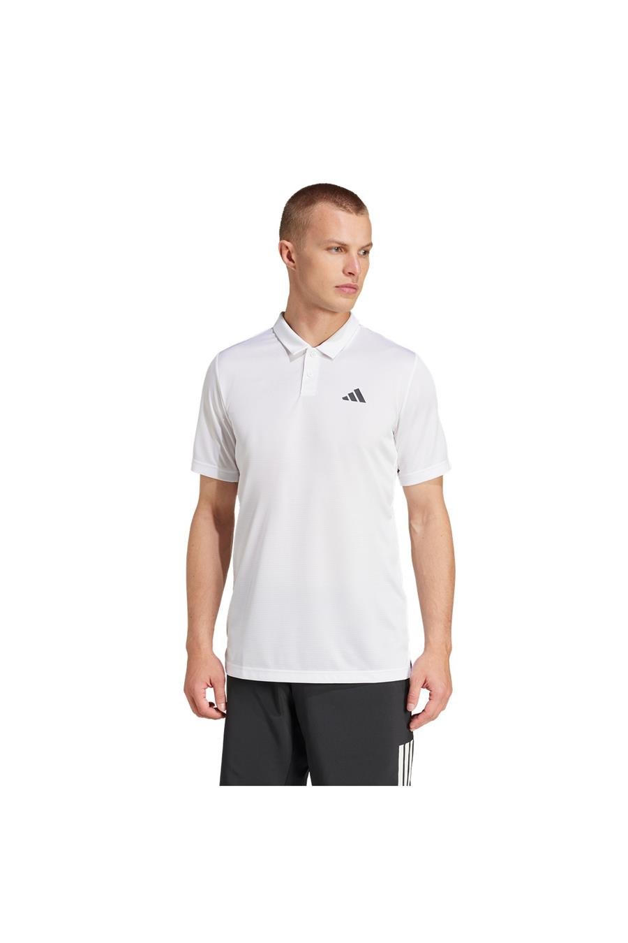 adidas Erkek  Beyaz  POLO T-SHIRT CLIMA POLO JD8643
