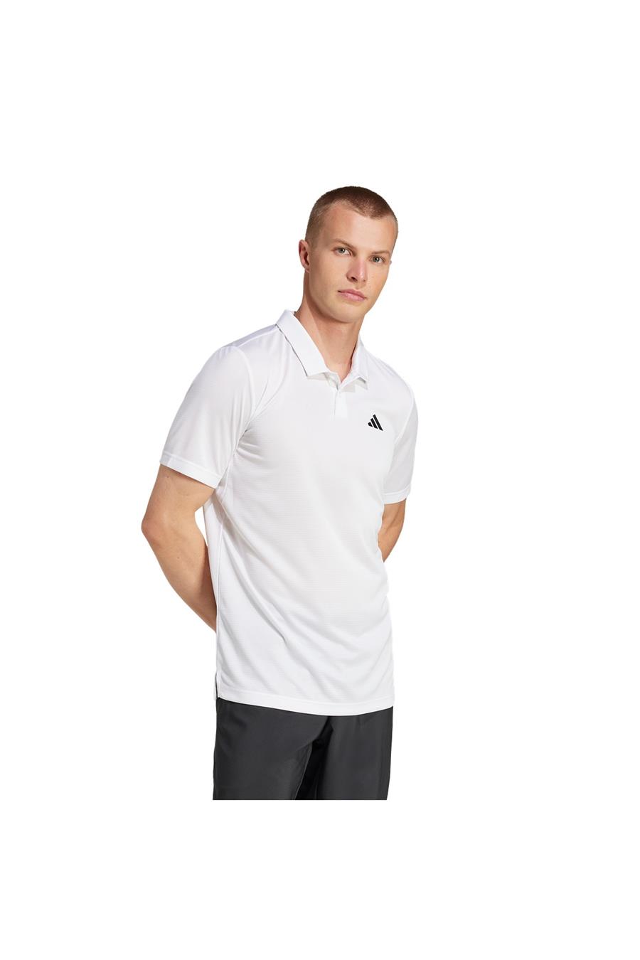 adidas Erkek  Beyaz  POLO T-SHIRT CLIMA POLO JD8643
