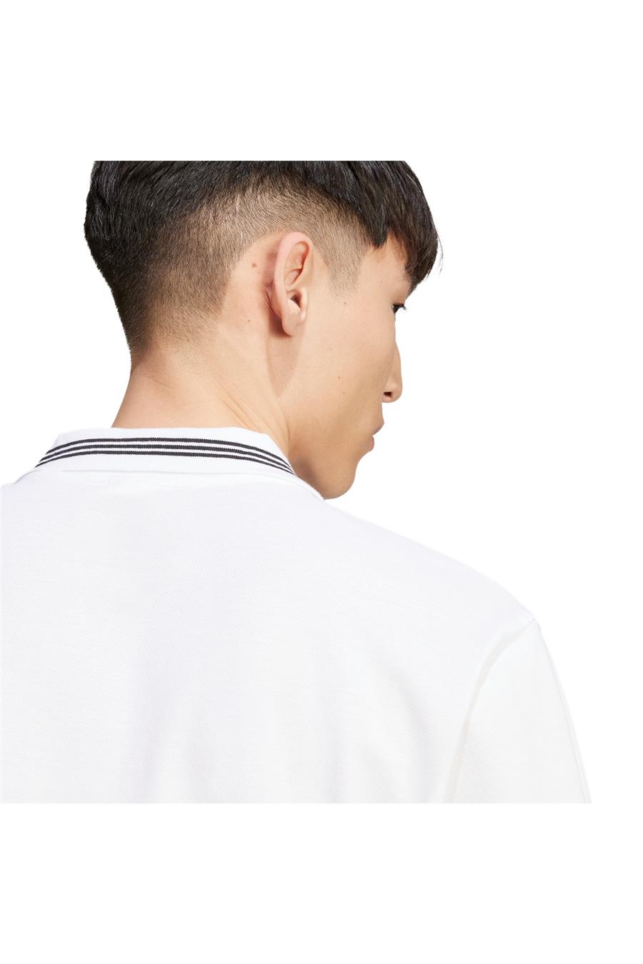 adidas Erkek  Beyaz  Polo T-shirt LOOSE POLO JW5898