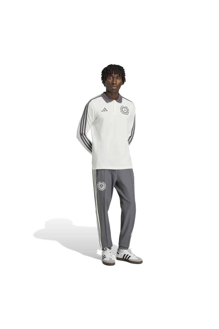 adidas Erkek  Beyaz  Polo T-shirt MER SA ICN POLO KE8281