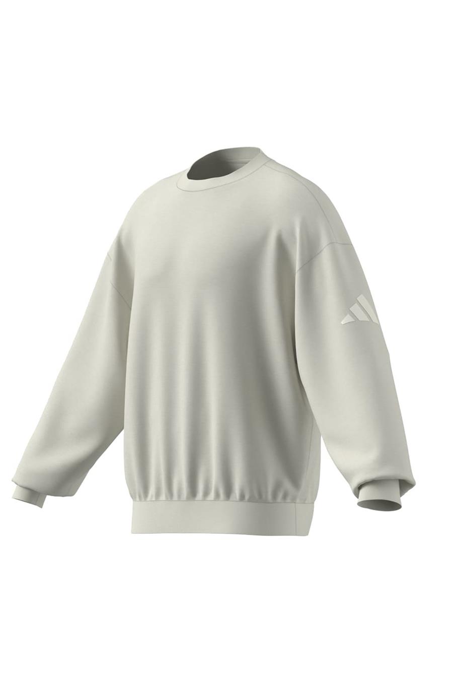 adidas Erkek  Beyaz  Sweatshirt M SL SK CREW KF8585