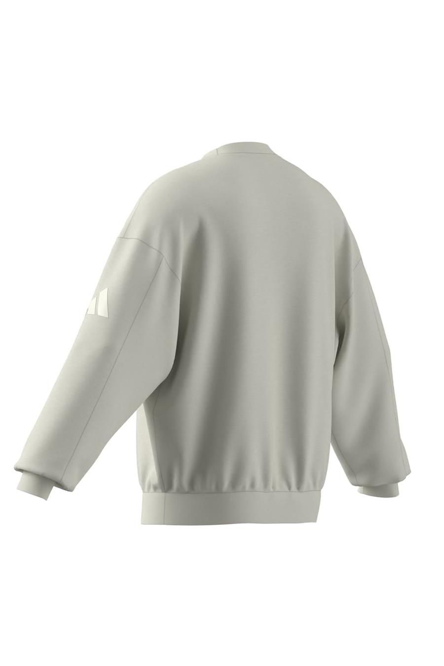 adidas Erkek  Beyaz  Sweatshirt M SL SK CREW KF8585