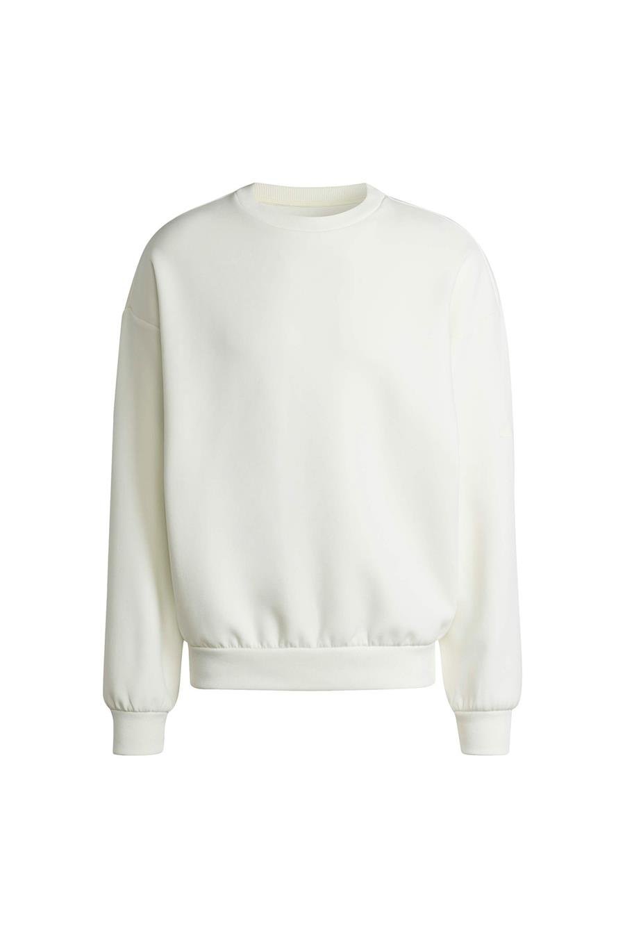 adidas Erkek  Beyaz  Sweatshirt M SL SK CREW KF8585