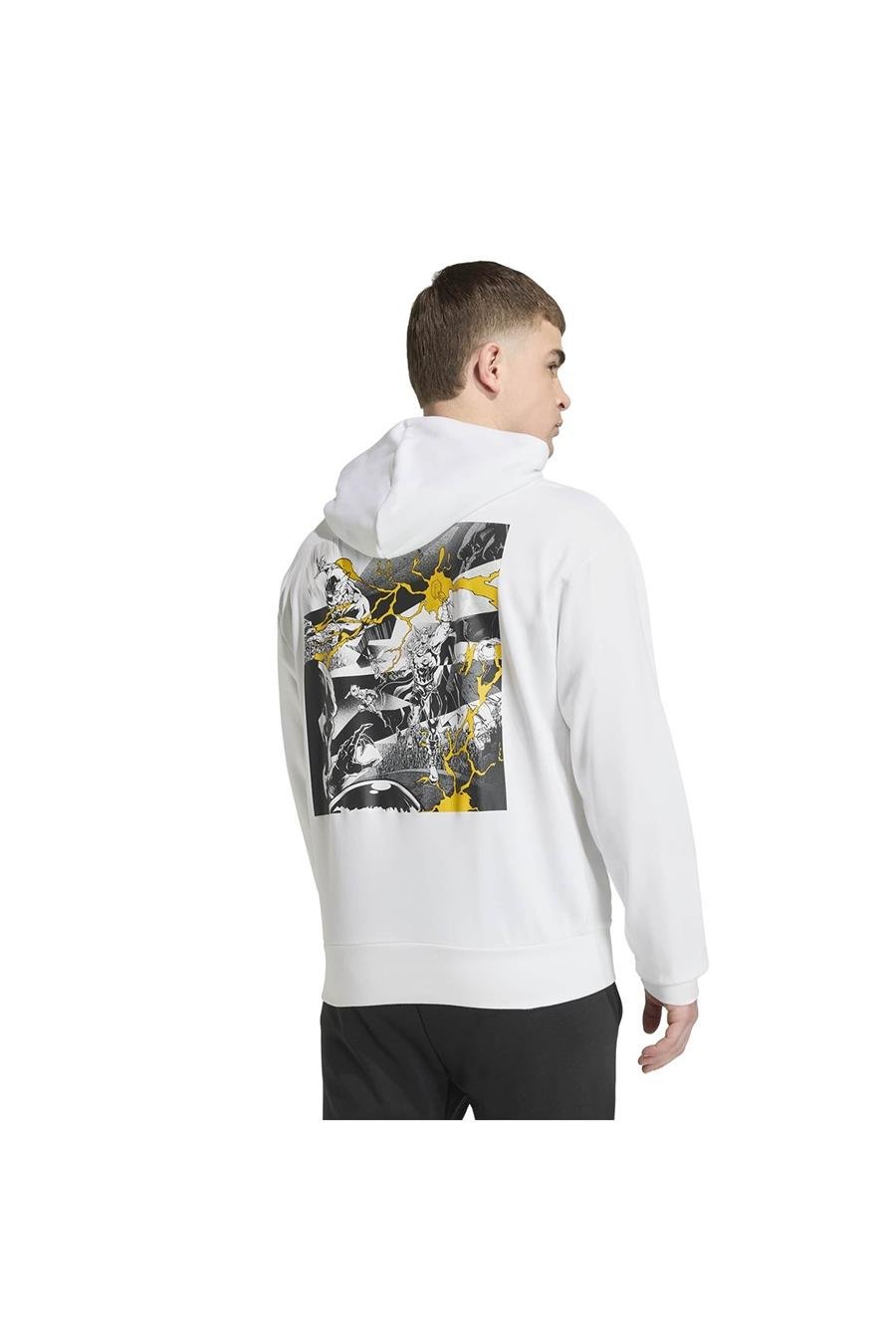adidas Erkek  Beyaz  Sweatshirt REAL MARVEL HD KB4395