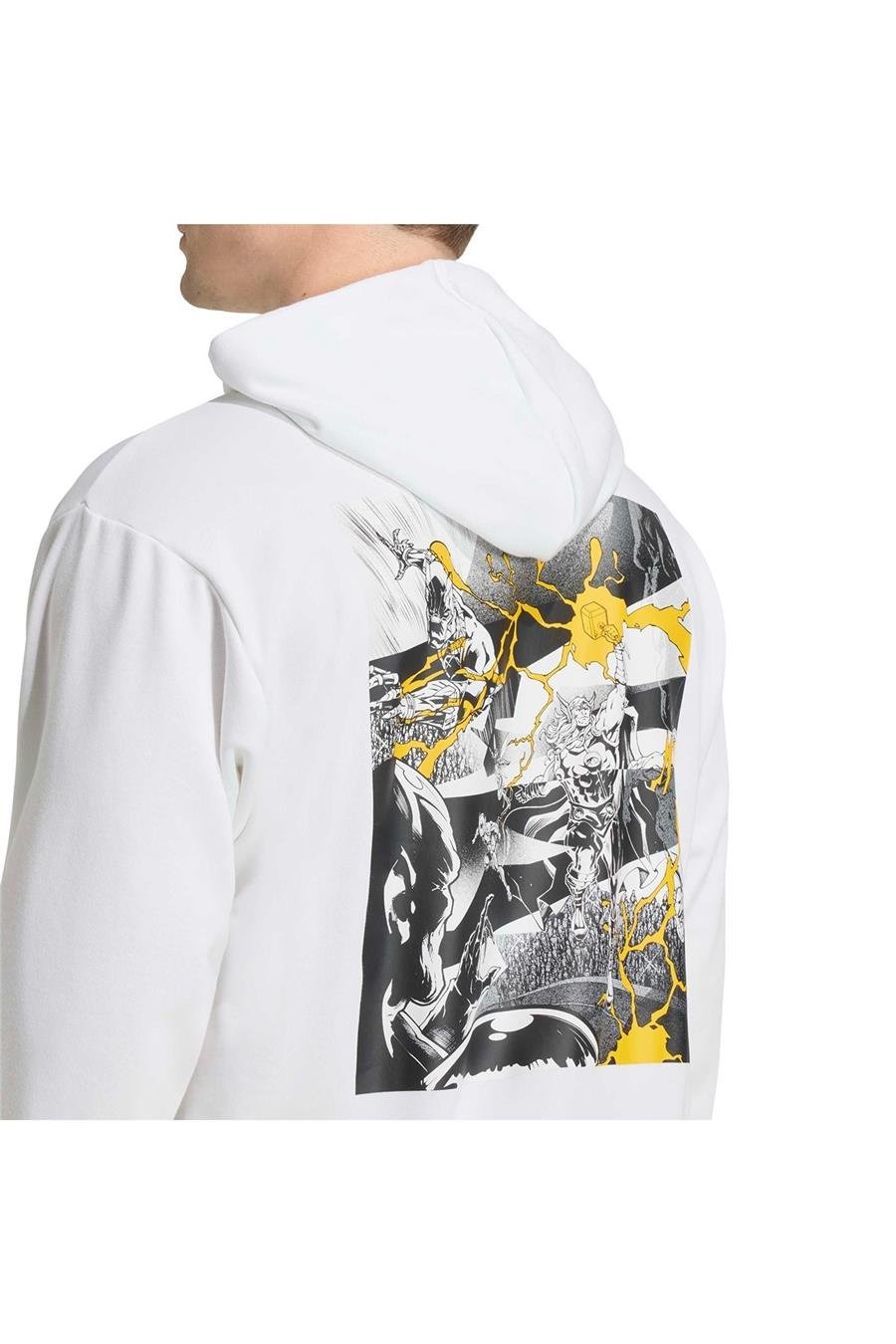 adidas Erkek  Beyaz  Sweatshirt REAL MARVEL HD KB4395