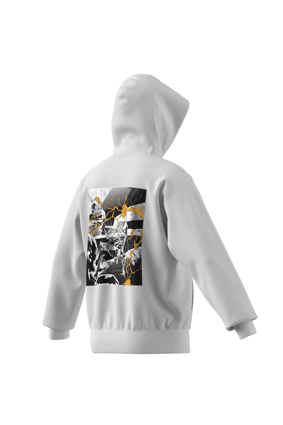 adidas Erkek  Beyaz  Sweatshirt REAL MARVEL HD KB4395