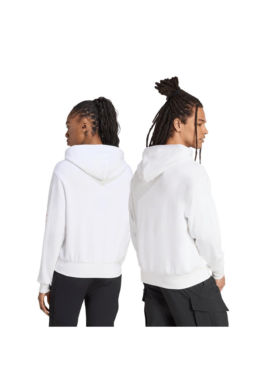 adidas  Erkek Beyaz  Sweatshirt U SNOW HD JM6364