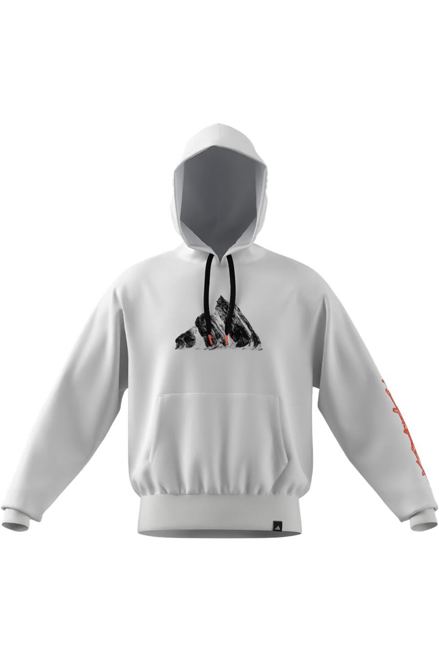 adidas  Erkek Beyaz  Sweatshirt U SNOW HD JM6364