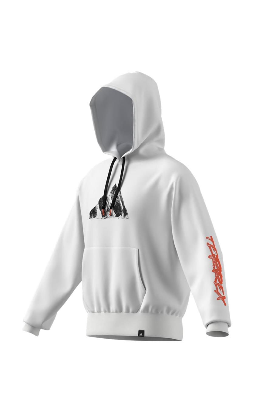 adidas  Erkek Beyaz  Sweatshirt U SNOW HD JM6364