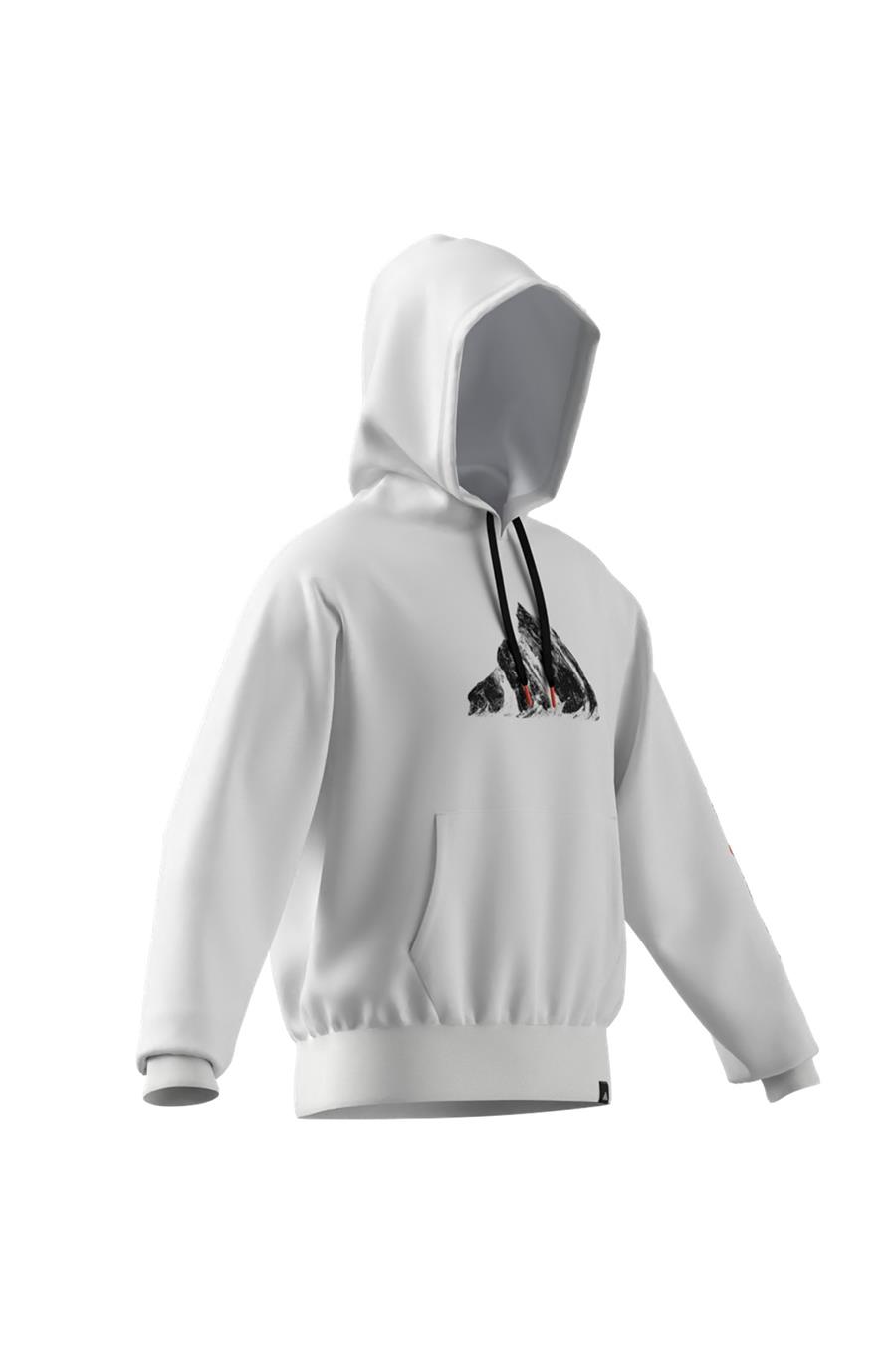 adidas  Erkek Beyaz  Sweatshirt U SNOW HD JM6364