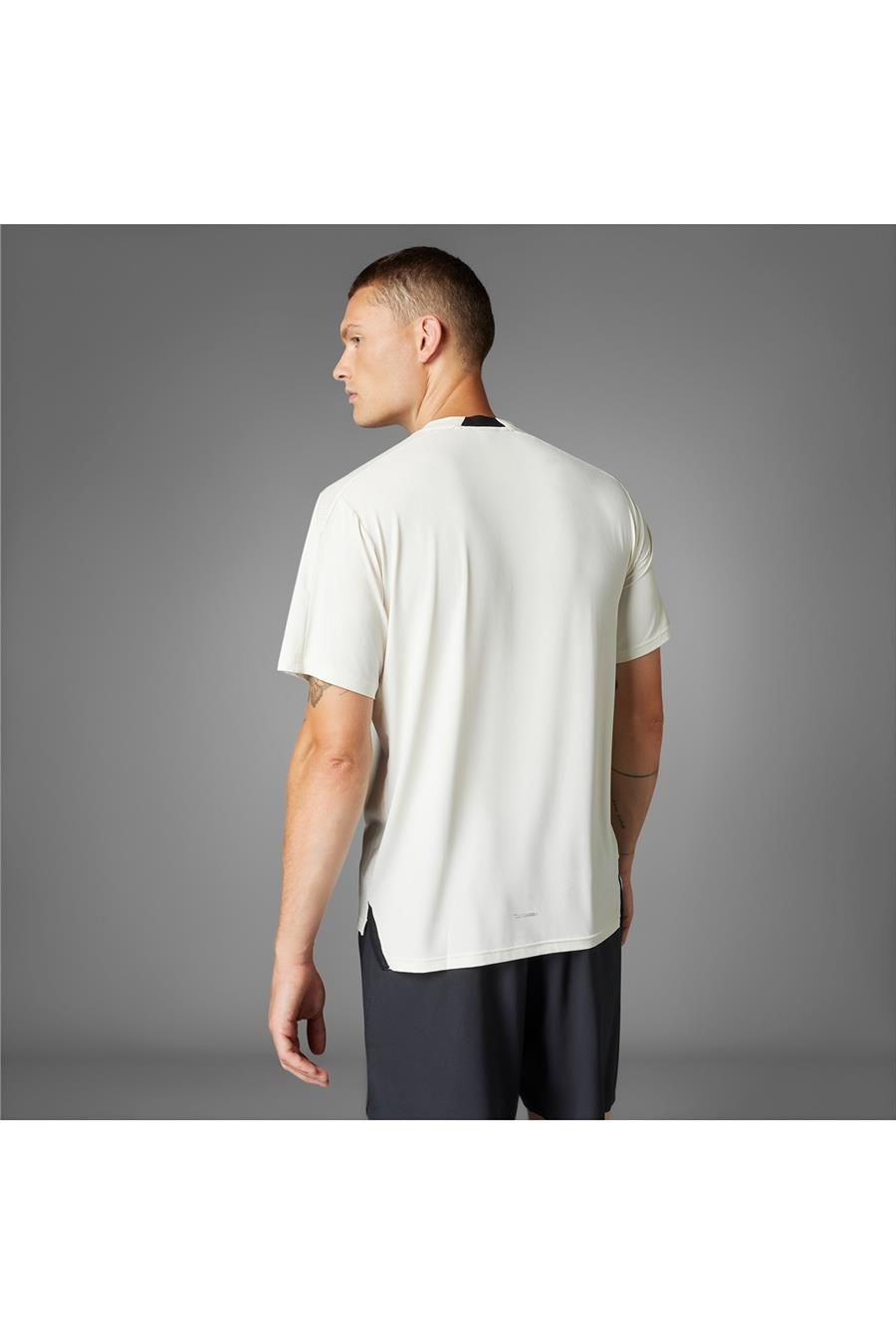 adidas Erkek  Beyaz  T-shirt D4T INT. TEE JE5746