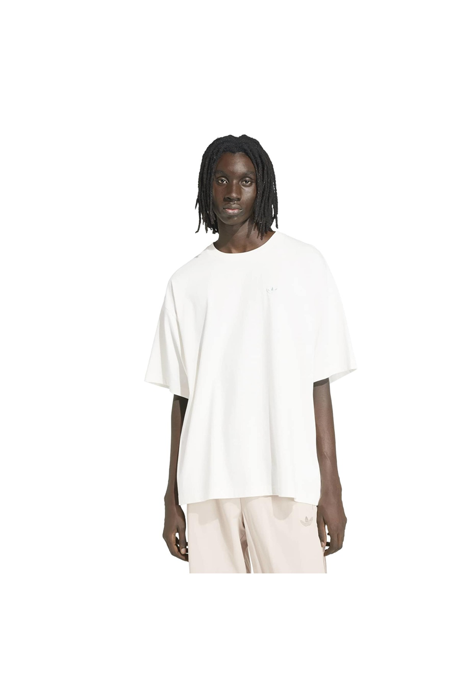 adidas Erkek  Beyaz  T-shirt GRAPHIC TEE KX1264