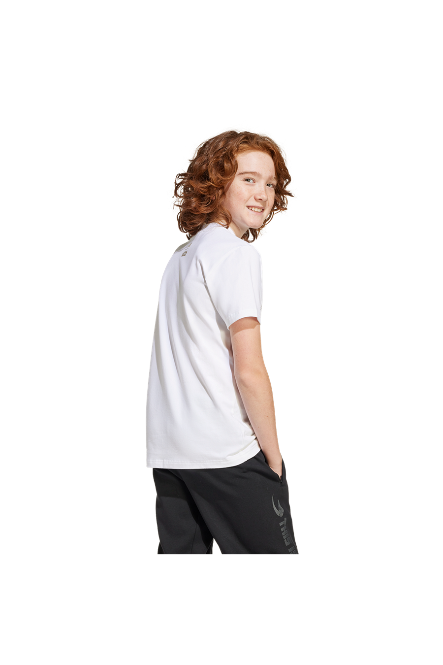 adidas Erkek  Beyaz  T-Shirt J SW MNDO GFX T JF3637