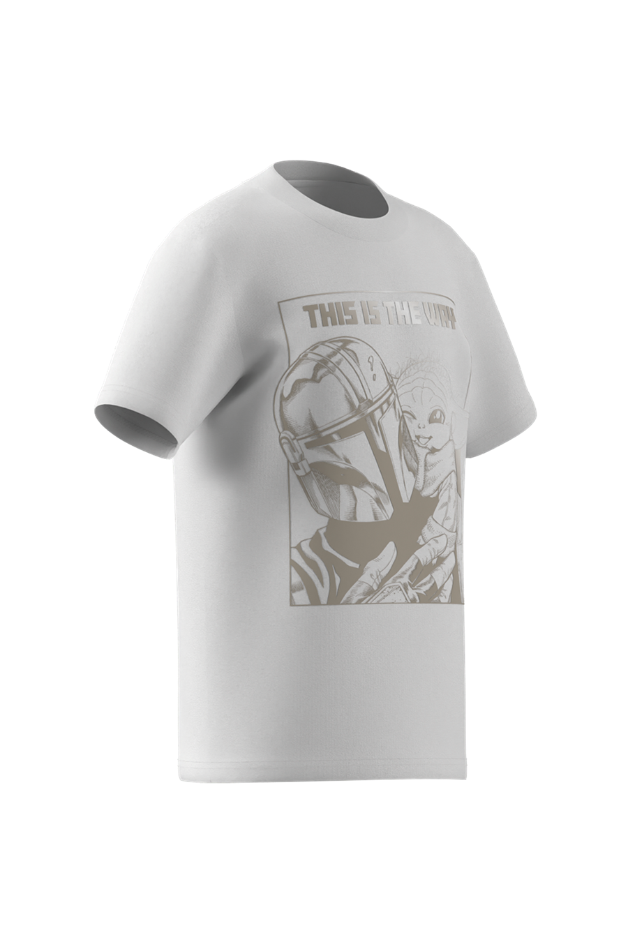 adidas Erkek  Beyaz  T-Shirt J SW MNDO GFX T JF3637