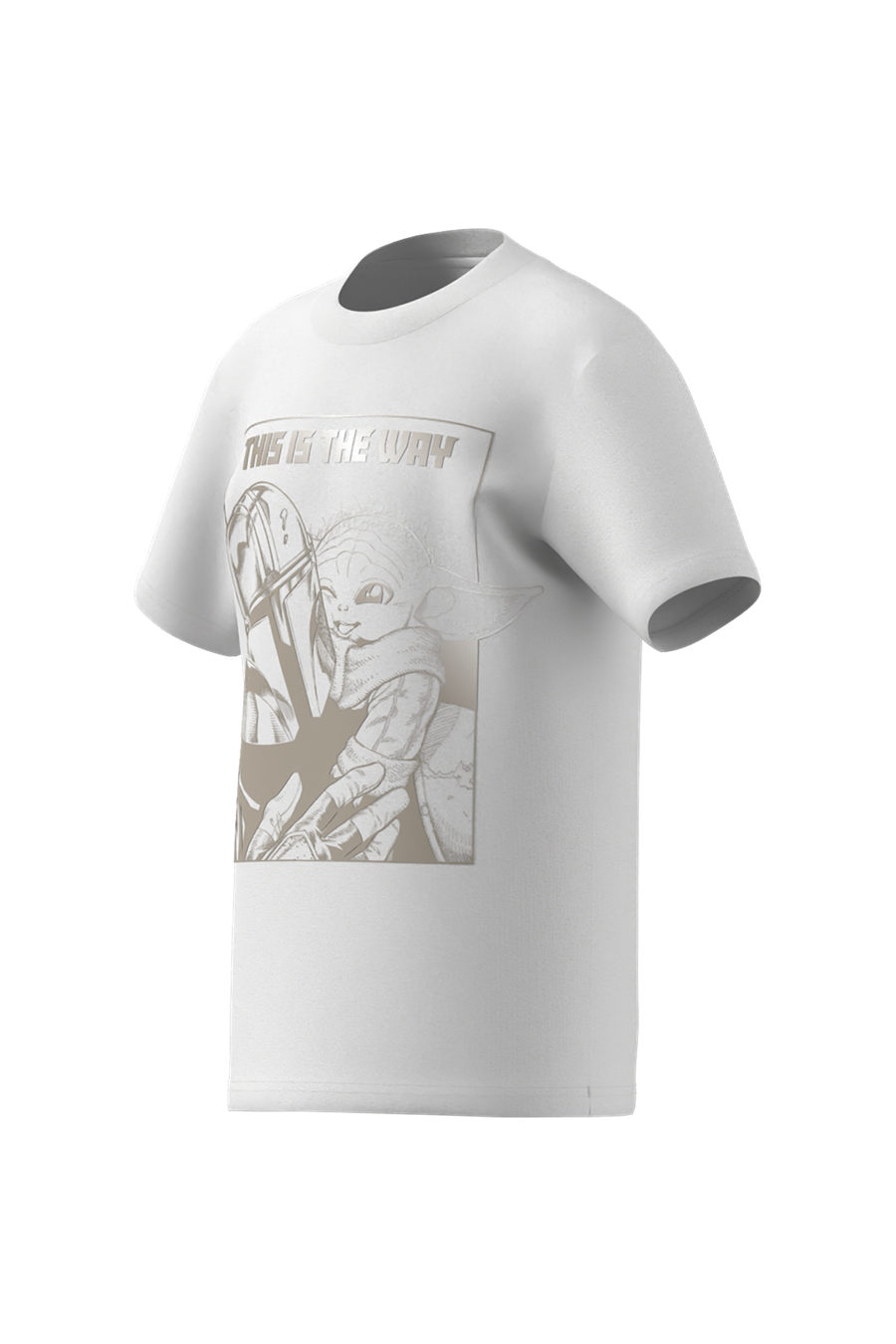 adidas Erkek  Beyaz  T-Shirt J SW MNDO GFX T JF3637