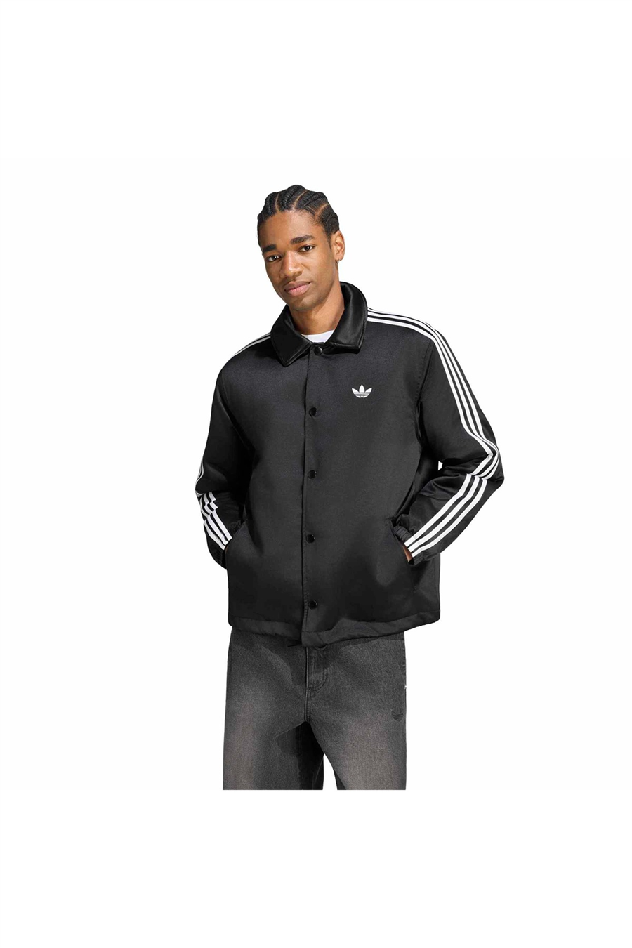 adidas Erkek Ceket 3 STRIPES SATIN PADDED JACKET HZ3805