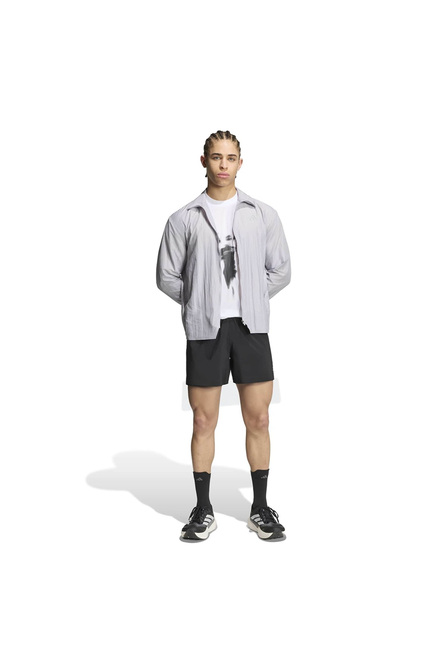 adidas Erkek Ceket ADI365 Aspyre Running Jacket KG1591