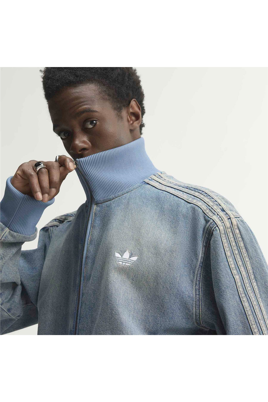 adidas Erkek Ceket DENIM FB TT KS4970