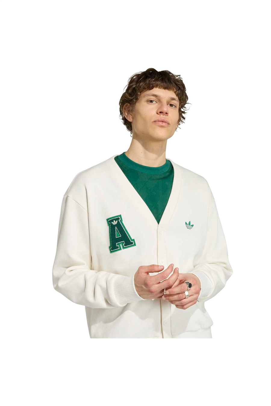adidas Erkek Ceket VARSITY CARDIGAN IB7093
