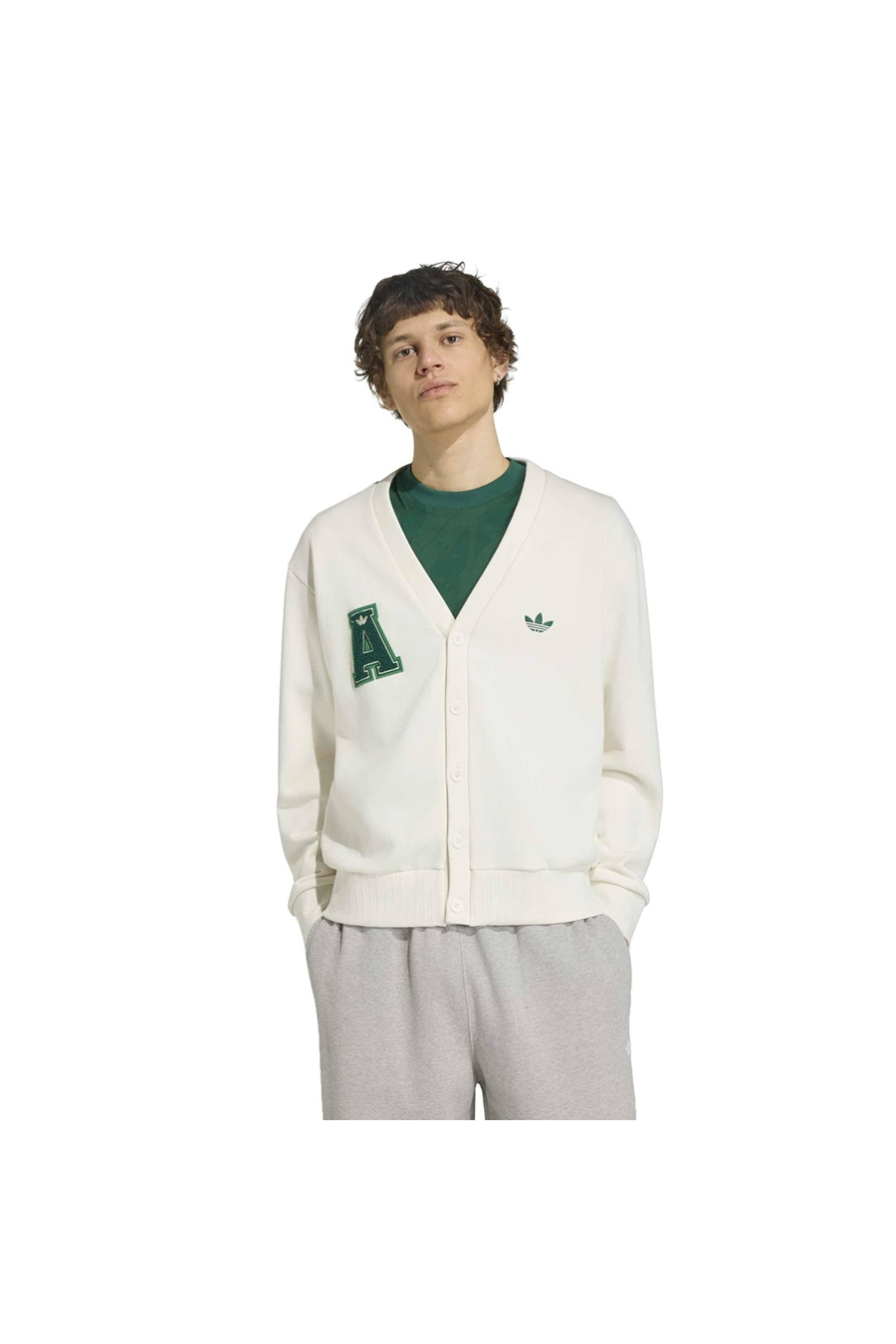 adidas Erkek Ceket VARSITY CARDIGAN IB7093