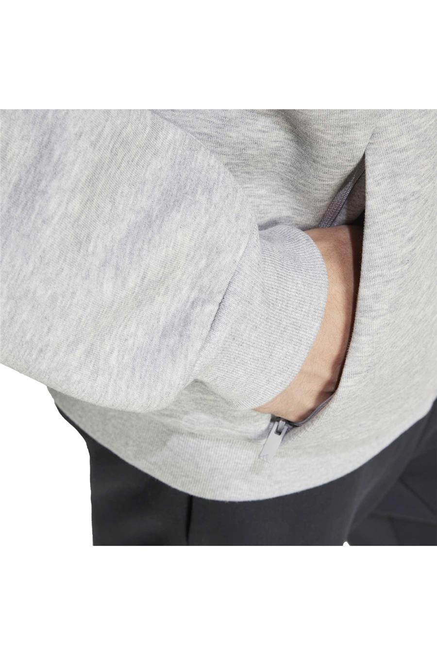 adidas Erkek  Gri  Ceket M FI 3S FZ JD4828