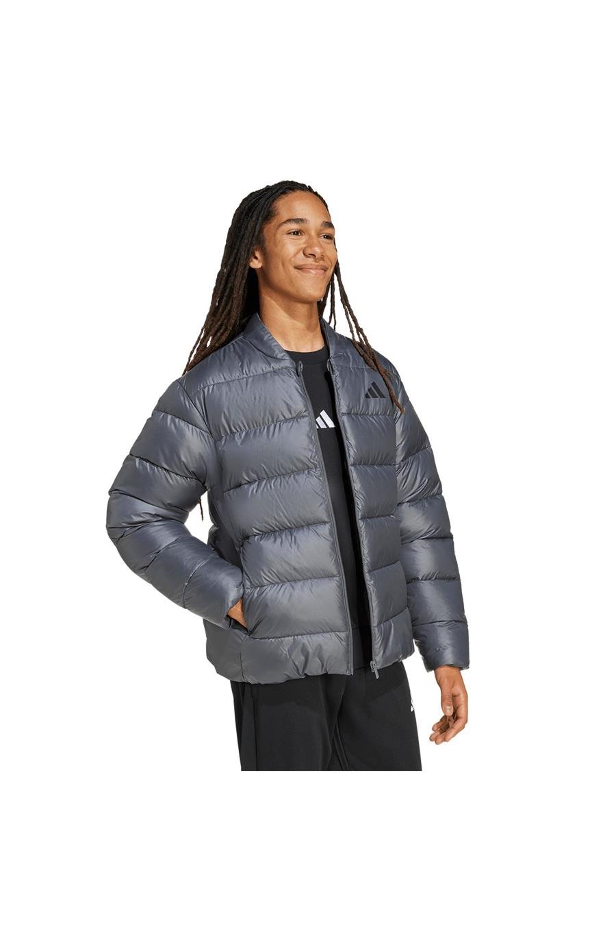 adidas Erkek  Gri  Mont ESS SD PUF JKT JV7719